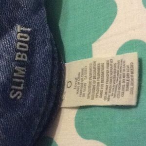 American Eagle Size 0 Long Stretch Jean Cut To Fit